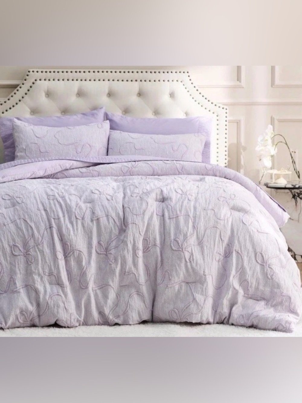 Lavender Quilted Comforter Set by - Picture 7 of 8